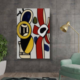 Artist1 - Art - Abstract Formations 01 - Wall Canvas
