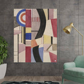 Artist1 - Art - Abstract Color Blocks - Acrylic Wall Photo