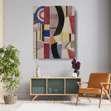 Abstract Color Blocks - Wall Canvas