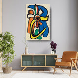 Colorful Abstract Composition - Wall Canvas