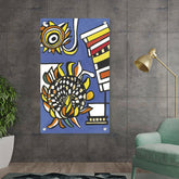 Artist1 - Art - Colorful Abstract Composition1 - Acrylic Wall Photo