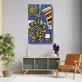 Colorful Abstract Composition1 - Wall Canvas