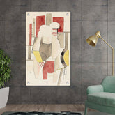Artist1 - Art - Abstract Figure Composition - Acrylic Wall Photo