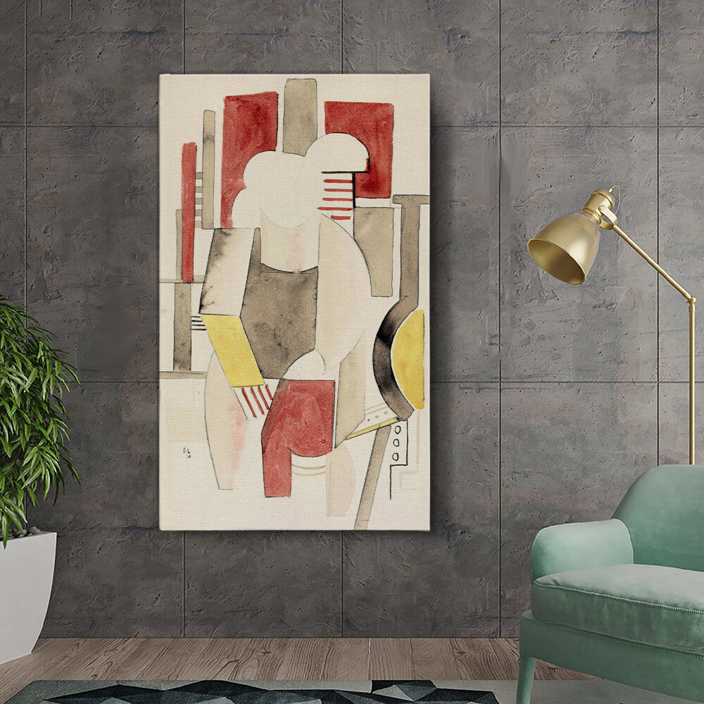 Artist1 - Art - Abstract Figure Composition - Wall Canvas
