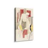 Abstract Figure Composition - Wall Canvas