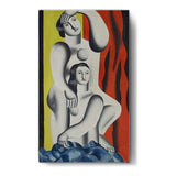 Embrace Of Figures - Wall Canvas