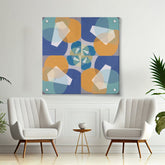 Artist1 - Art - Geometric Harmony - Acrylic Wall Photo