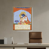 Artist2 - Art - Krishna And Radha - FLOATING FRAME