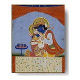 Krishna And Radha - Wall Canvas