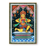 Powerful Gaze Of Bhakt Hanuman - FLOATING FRAME