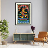 Powerful Gaze Of Bhakt Hanuman - WALL MOUNT FRAME