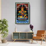 Powerful Gaze Of Bhakt Hanuman - Wall Canvas
