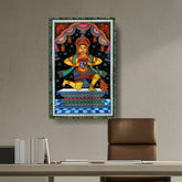 Artist2 - Art - Powerful Gaze Of Bhakt Hanuman - Wall Canvas