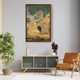 Prince And Ascetics - Framed Canvas