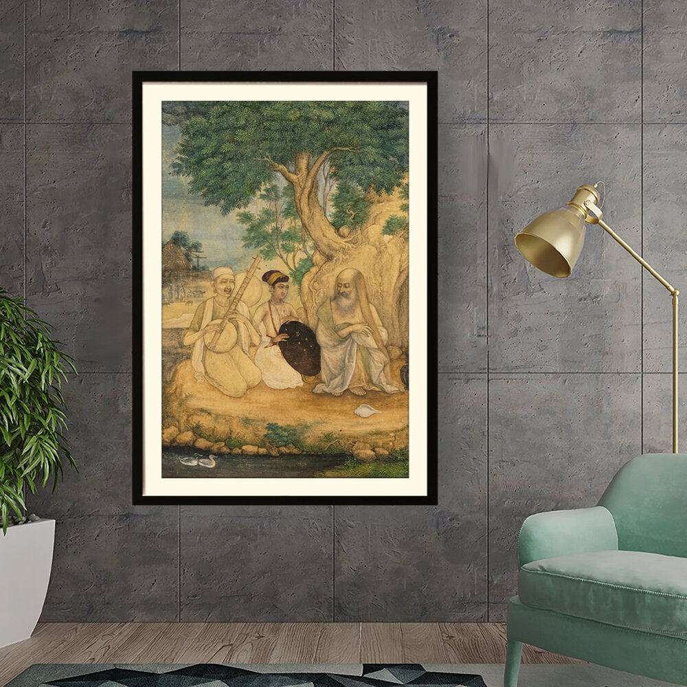 Artist2 - Art - Prince And Ascetics - WALL MOUNT FRAME