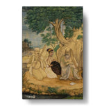 Prince And Ascetics - Wall Canvas