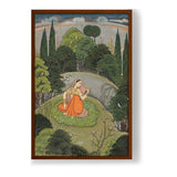 Utka Nayika - Framed Canvas