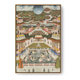 Ladies Bathing Before An Archi - FLOATING FRAME