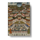 Ladies Bathing Before An Archi - Wall Canvas