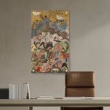 Encampment In The Mountains - Acrylic Wall Photo