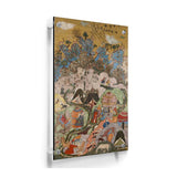 Encampment In The Mountains - Acrylic Wall Photo