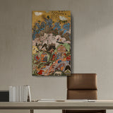 Artist2 - Art - Encampment In The Mountains - Wall Canvas