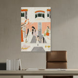 Artist2 - Art - A Lady At Her Toilette - Acrylic Wall Photo