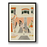 A Lady At Her Toilette - Framed Wall Art