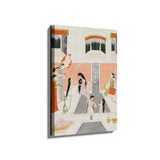 A Lady At Her Toilette - Wall Canvas