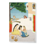 Toilette Of Radha - Acrylic Wall Photo