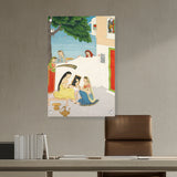 Artist2 - Art - Toilette Of Radha - Acrylic Wall Photo