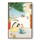 Toilette Of Radha - FLOATING FRAME