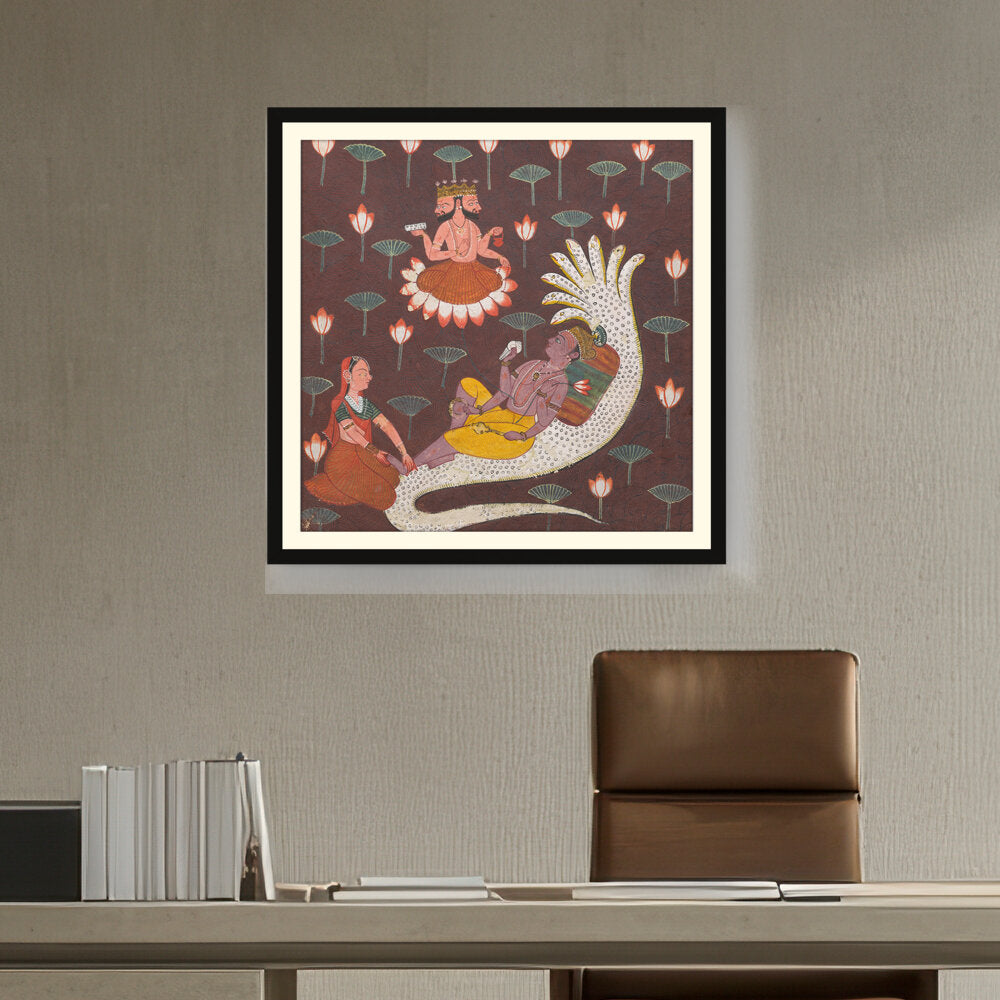 Artist2 - Art - Perumal Tirumoli - WALL MOUNT FRAME