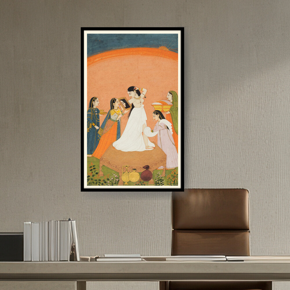 Artist2 - Art - The Morning Toilette - WALL MOUNT FRAME