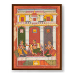 Gunakali Ragini - Framed Canvas