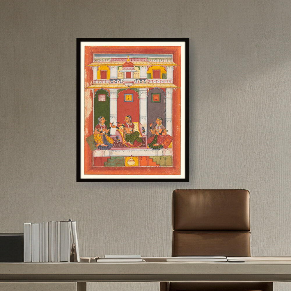 Artist2 - Art - Gunakali Ragini - WALL MOUNT FRAME