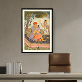 Artist2 - Art - Lovers Embracing - WALL MOUNT FRAME