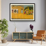 Sita In The Garden Of Lanka - WALL MOUNT FRAME