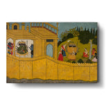 Sita In The Garden Of Lanka - Wall Canvas