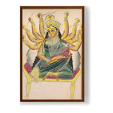 Janani (Mother Of Ganesh) - Framed Canvas