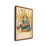 Janani (Mother Of Ganesh) - Framed Canvas