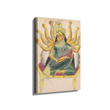Janani (Mother Of Ganesh) - Wall Canvas