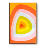 Multi Color Wall Art - FLOATING FRAME