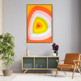 Multi Color Wall Art - FLOATING FRAME