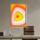 Multi Color Wall Art - FLOATING FRAME