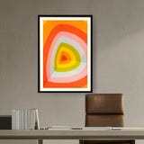 Multi Color Wall Art - WALL MOUNT FRAME