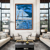 Artist2 - Art - Migration Series - Framed Canvas