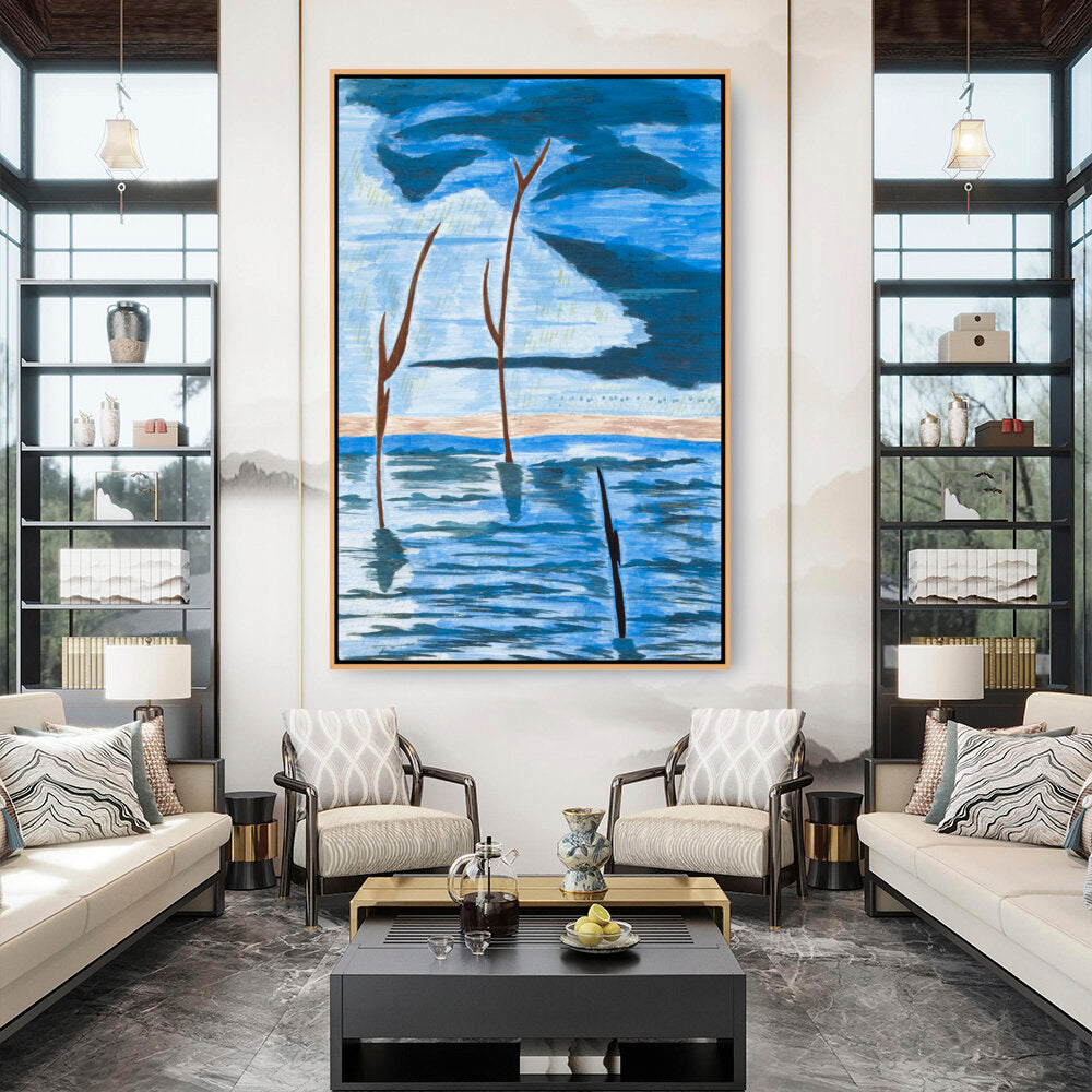 Artist2 - Art - Migration Series - FLOATING FRAME