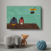 Artist2 - Art - They Were Very Poor - Wall Canvas