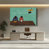 They Were Very Poor - Wall Canvas